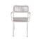 Breathable Woven Rope Back Restaurant Dining Chair