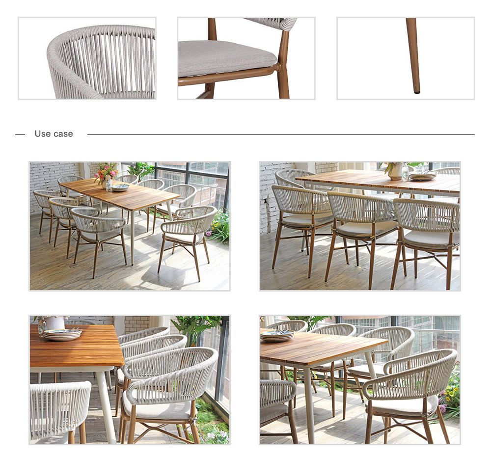 Outside Rope Woven Chair