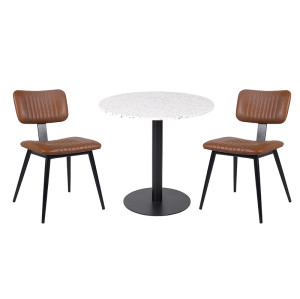 Eco-Friendly Material Terrazzo Table Top For Outdoor Use