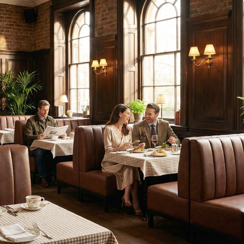 How To Customize Leather Booths For Restaurants?