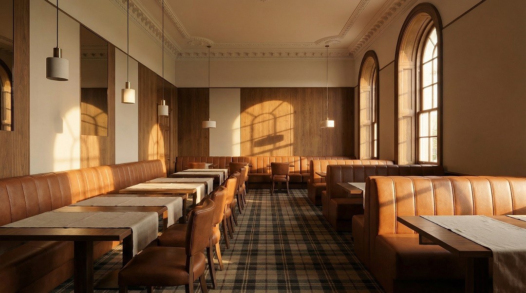 Restaurant Customized Leather Booths