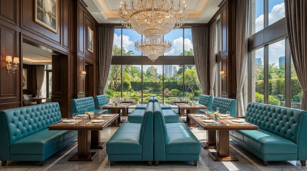 Restaurant Customized Leather Booths