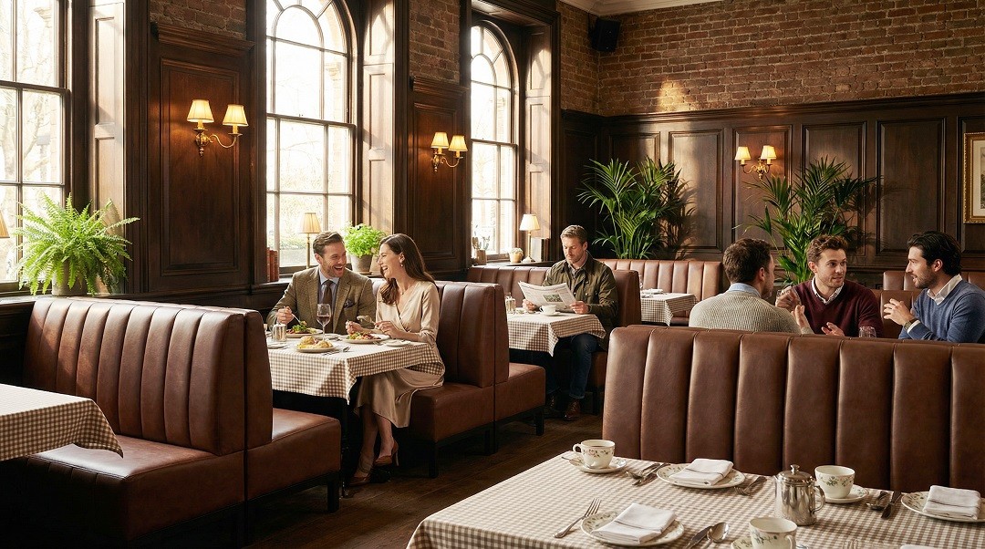 Restaurant Customized Leather Booths