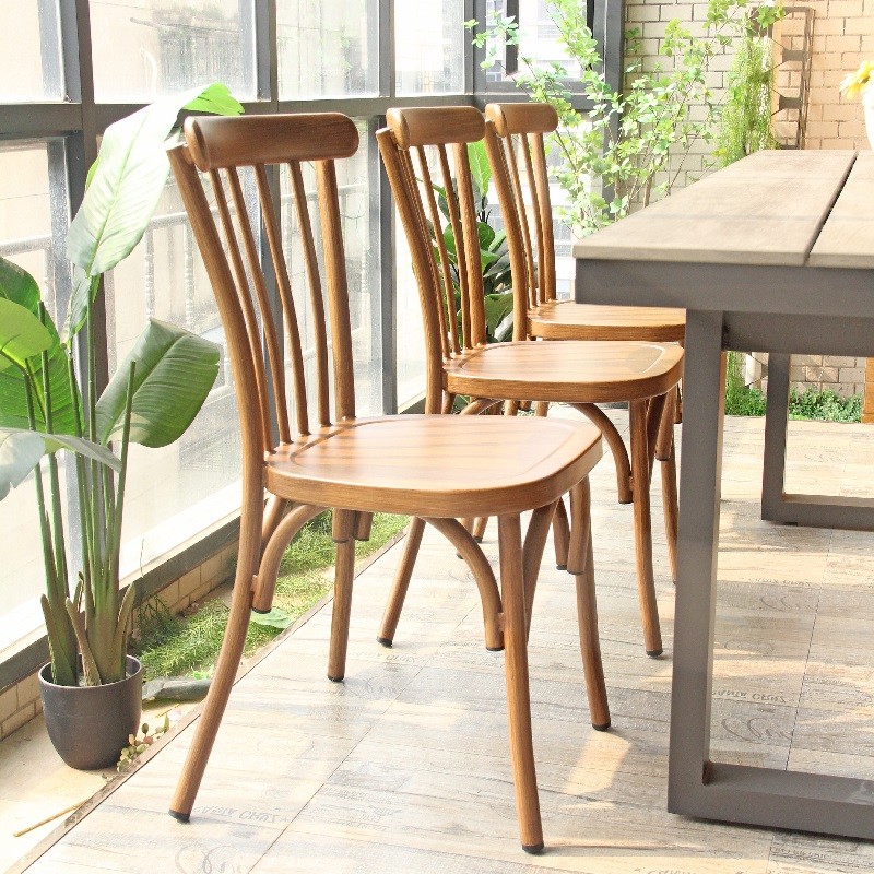 Why Metal Wood Grain Chairs Are Winning Over Restaurant Owners in 2026
