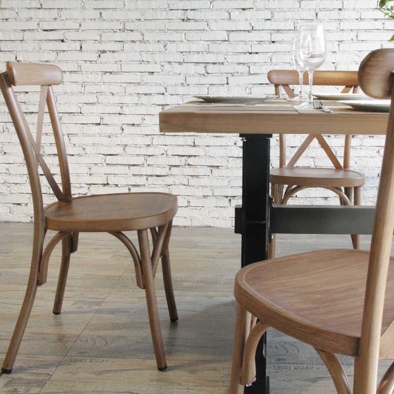 Why Metal Wood Grain Chairs Are Winning Over Restaurant Owners in 2026