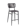 Outdoor Bar Chairs Furniture Manufactor Fatory Rope Barstool Patio Furniture Bar Chairs