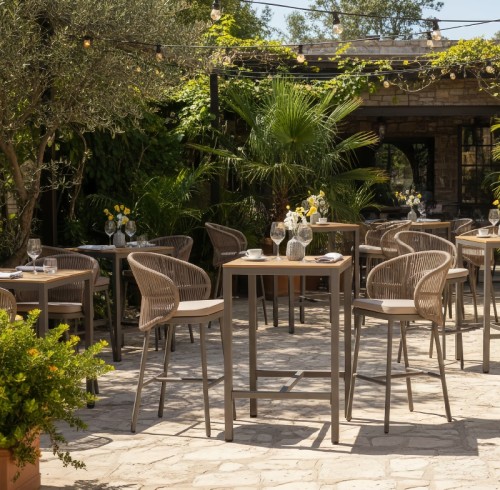 Premium Outdoor Bar Furniture for Luxury Restaurants: Elevate Your Alfresco Hospitality Space