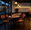 Vintage Industrial Dining Furniture For Boutique Restaurant