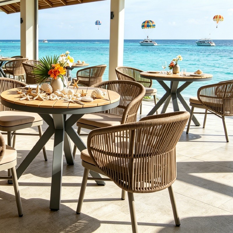 Weather Resistant Outdoor Furniture For Seaside Restaurants