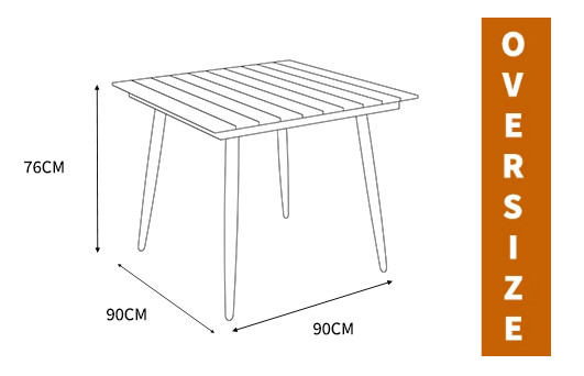 Outdoor Plywood Table