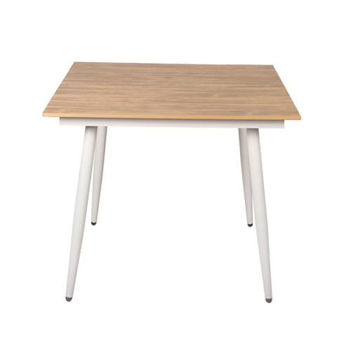Weather Resistant Outdoor Plywood Table For Restaurant Bistro Dining