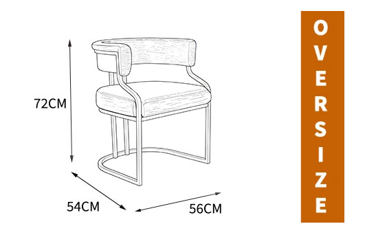 Commercial Dining Arm Chair