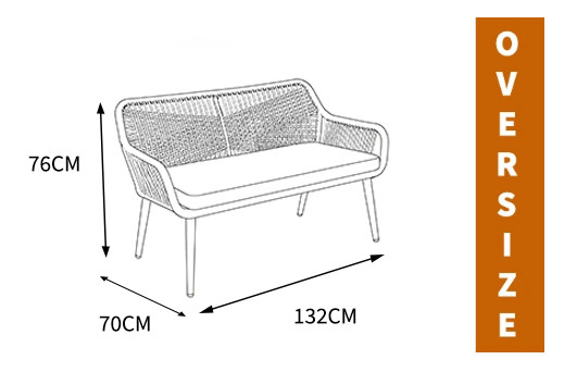 Rope Outdoor Sofa Set