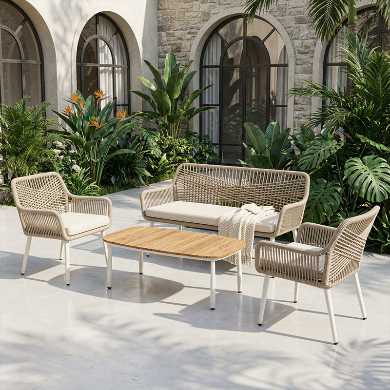 Rope Outdoor Sofa Set