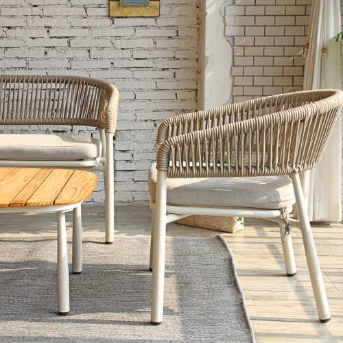 All Purpose Outdoor Rope Sofa Furniture Set For Leisure And Relaxation