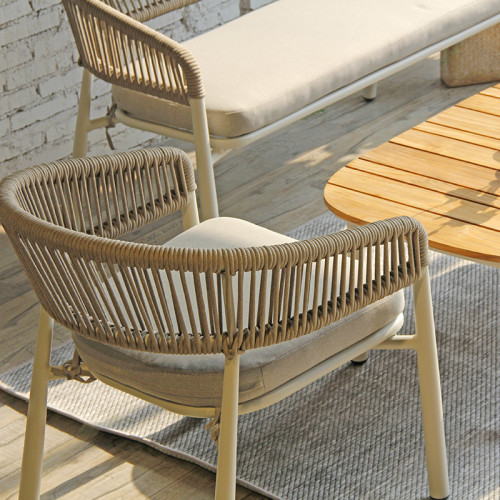 All Purpose Outdoor Rope Sofa Furniture Set For Leisure And Relaxation