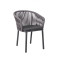 Multi Option Color Dacron Rope Woven Chair For Commercial Outdoor Project