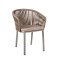 Multi Option Color Dacron Rope Woven Chair For Commercial Outdoor Project