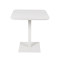 Lightweight Aluminum Table Rope Weaving Chair Outside Terrace Dining Furniture