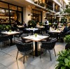 Sintered Stone Tabletops: The Sustainable Alternative to Marble for Commercial Tables