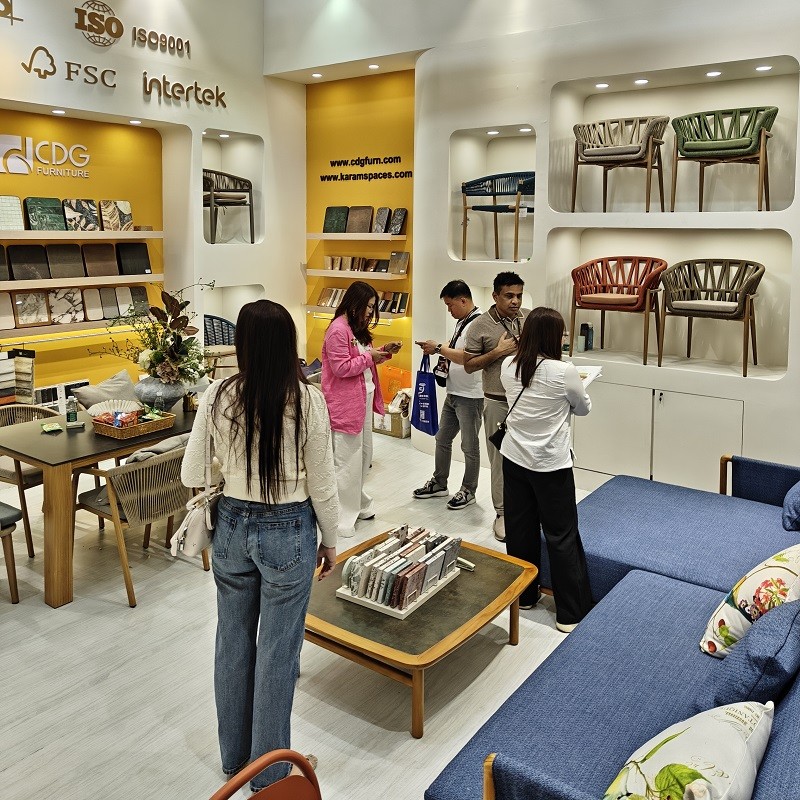 CDG Furniture At The 140th Canton Fair: Elevating Global Commercial & Outdoor Living Spaces