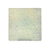 Elegant Golden Mosaic Square Table Top With Metal Stand For Patio Balcony Cafe Use
