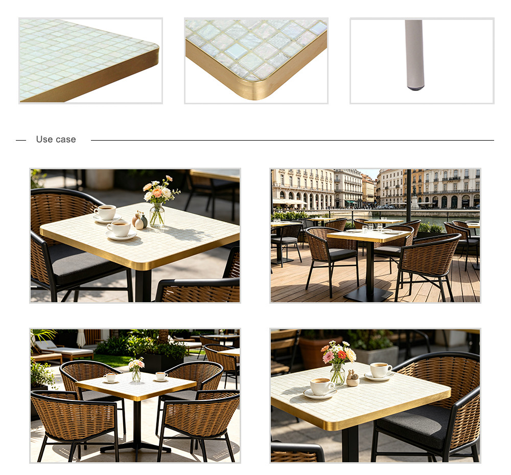 Mosaic Square Table Top