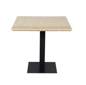Square Terrazzo Cafe Table Top 800x800mm Weather Resistant For Restaurant Terrace