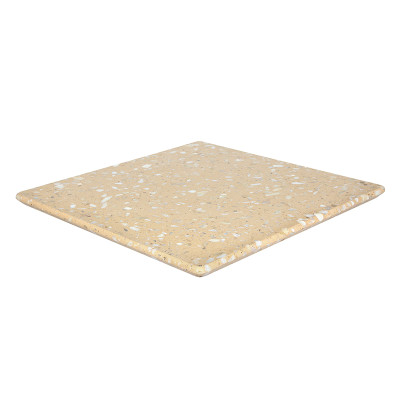 Square Terrazzo Cafe Table Top 800x800mm Weather Resistant For Restaurant Terrace