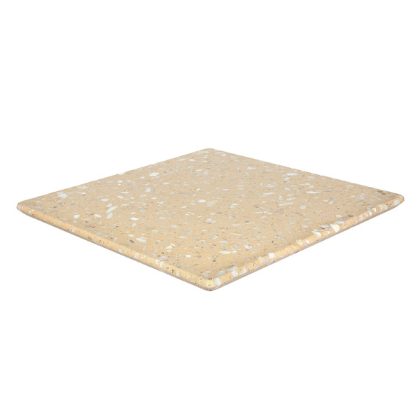 Square Terrazzo Cafe Table Top 800x800mm Weather Resistant For Restaurant Terrace