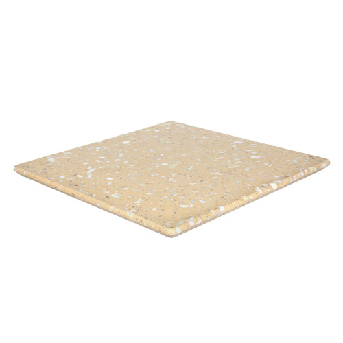Square Terrazzo Cafe Table Top 800x800mm Weather Resistant For Restaurant Terrace
