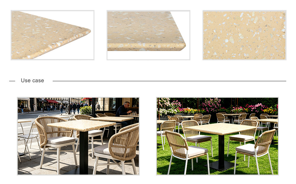 Square Terrazzo Table Top