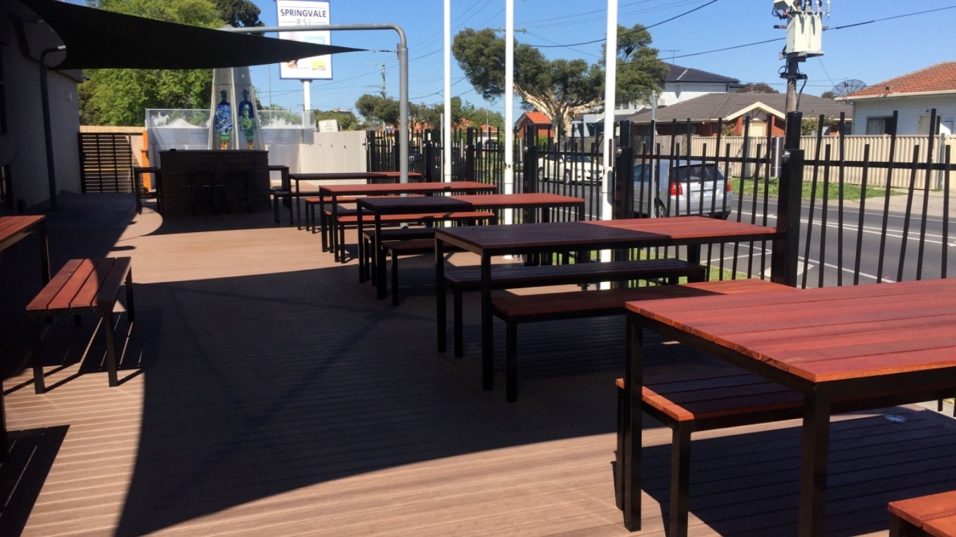 Commercial outdoor furniture