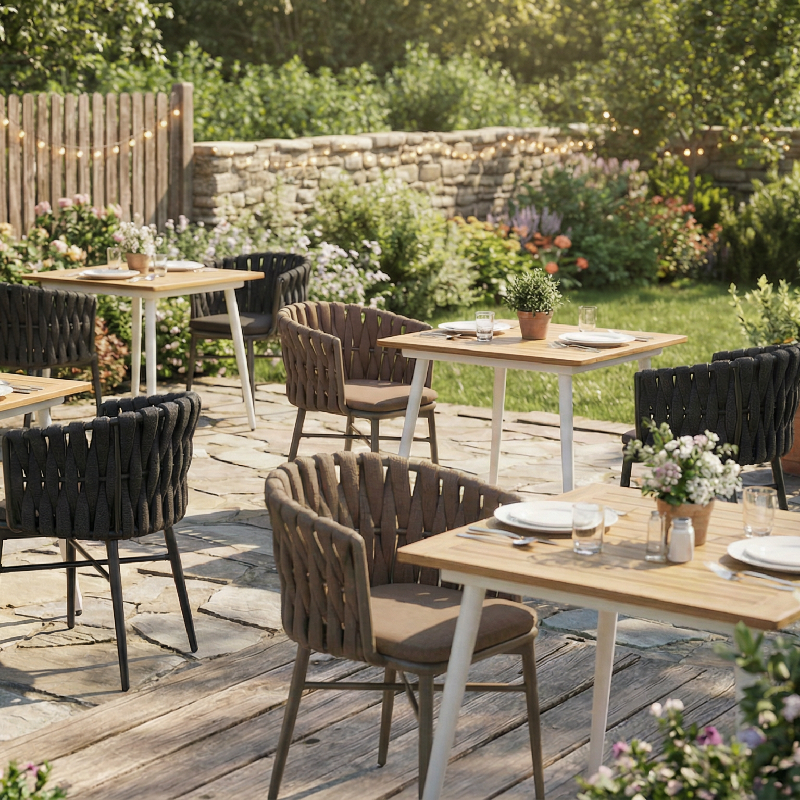 How Outdoor Furniture Define And Enhance Restaurant Spaces