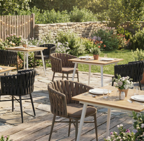 How Outdoor Furniture Define And Enhance Restaurant Spaces