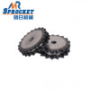 Double Single Sprocket ANSI Pitch Lightweight Metric Roller Chain with Without Key Stocked Tooth Speed Bike Freewheel Conveyor Electric Scooter Sprockets