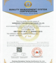 ISO Quality Certificate