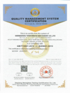 ISO Quality Certificate