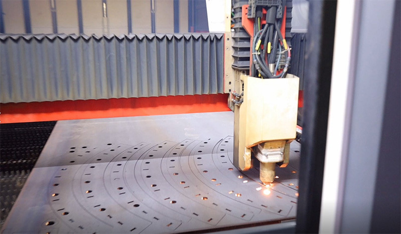 corte por láser para máquina de fusión a tope