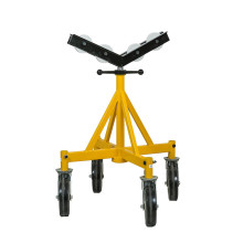 36inch Heavy Duty Pipe Jack Stand for Weight loading tested to 2,265kg / 5,000lbs Per Stand