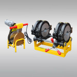 Máquina empalmadora manual de tuberías de HDPE para tuberías de 63 mm a 160 mm