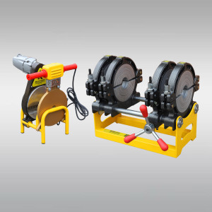 آلة توصيل الأنابيب HDPE اليدوية لأنابيب 63 مم إلى 160 مم