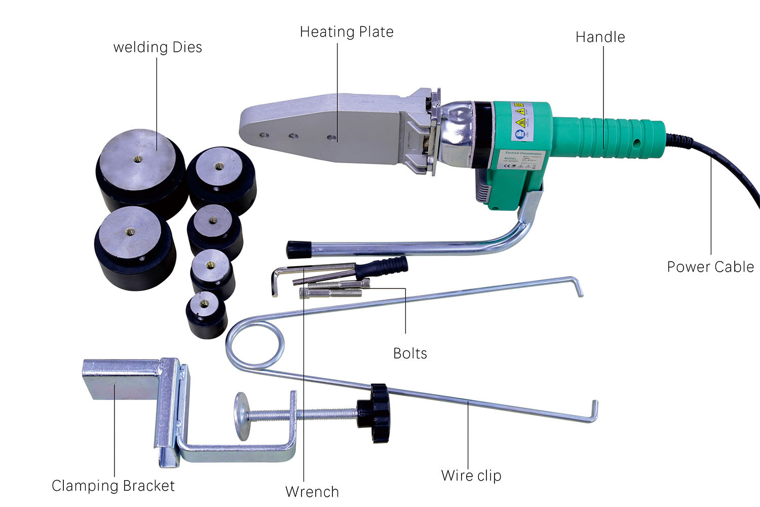 63mm socket fusion welder