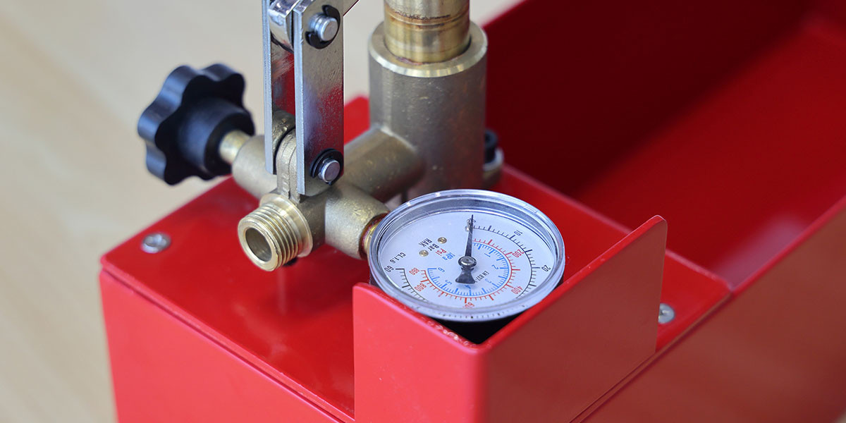 water pressure testing pump