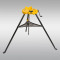 Tripod Chain Pipe Stand with Tool Tray for Pipe Threading or Cutting 1/8
