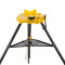 Tripod Chain Pipe Stand with Tool Tray for Pipe Threading or Cutting 1/8