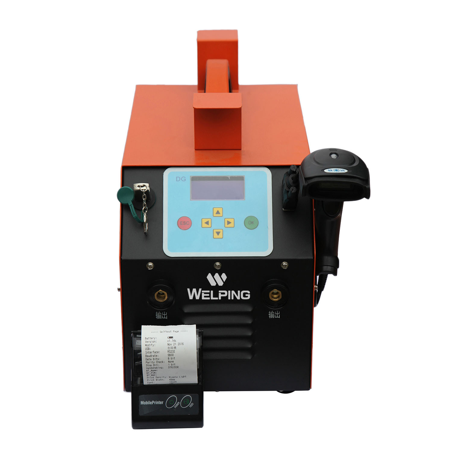 HDPE electrofusion welding machine