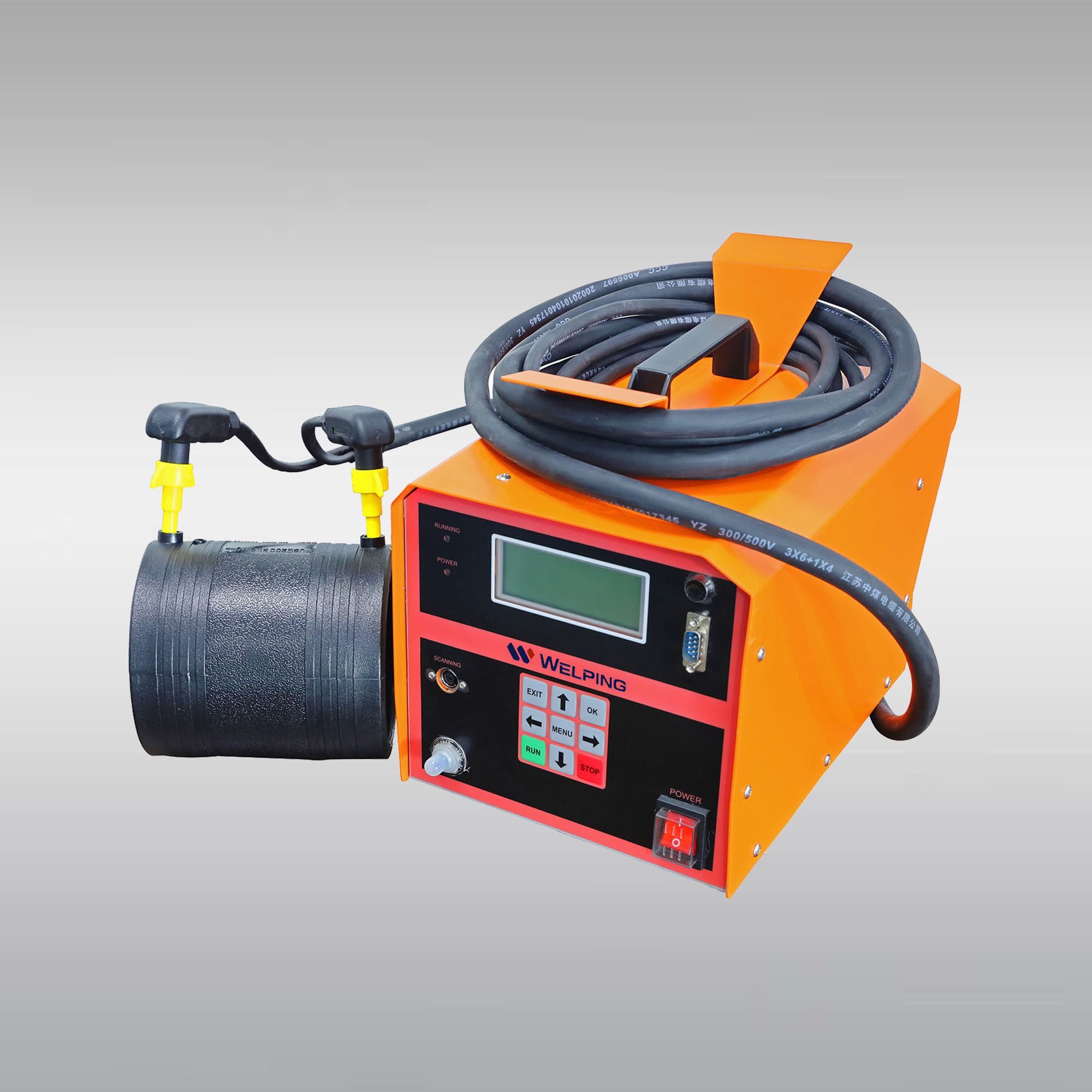 200mm Heavy Duty HDPE Electrofusion Welding Machines for Fittings or