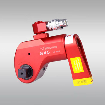 Square Drive Hydraulic Torque Wrench with  reaction arm 2-1/2