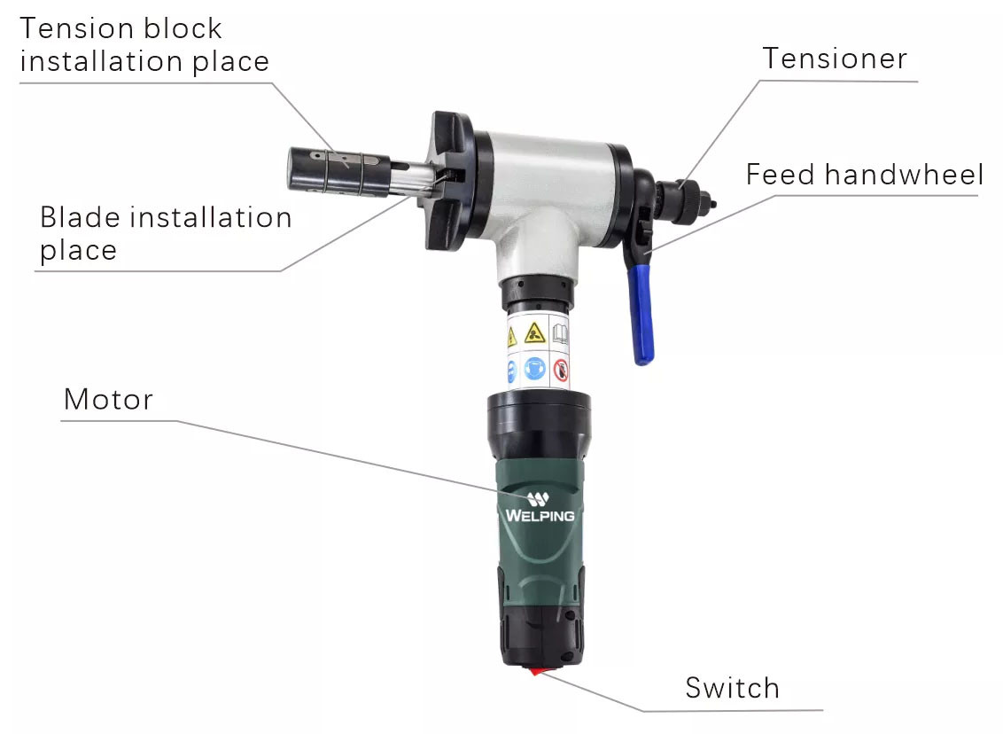 Portable Pipe Cold Cutting Beveling Machine 